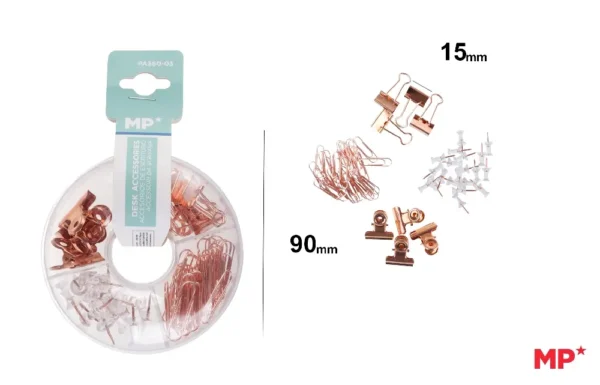 ACCESSOIRES DE BUREAU ROSE GOLD