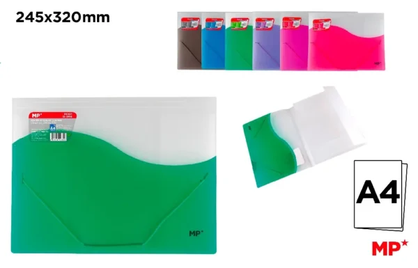 CHEMISE À ÉLASTIQUE 3 RABATS BICOLORE A4