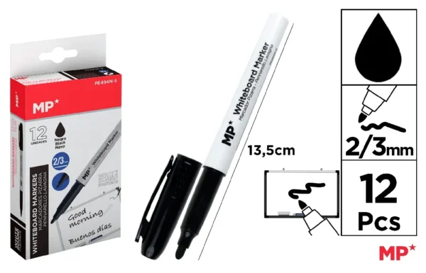 MARQUEUR POUR TABLEAU BLANC COULEUR NOIR