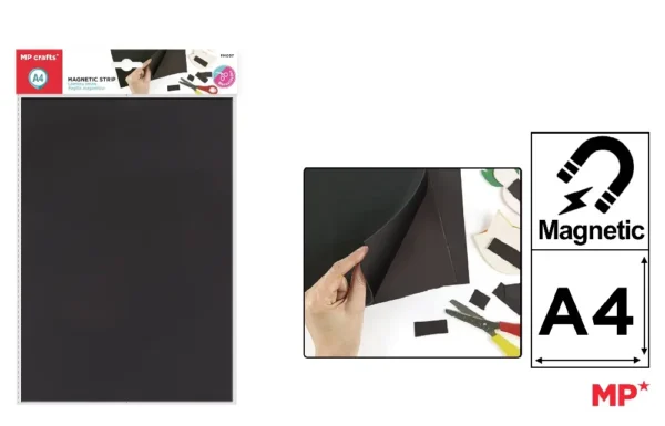 FEUILLE AIMANTÉE A4.