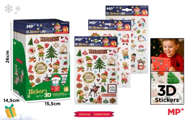 AUTOCOLLANTS DE NOËL