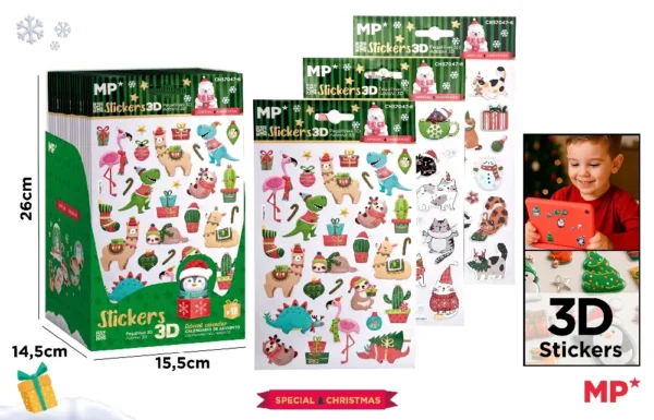 AUTOCOLLANTS DE NOËL