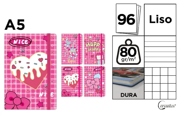 CARNET DE NOTES COUVERTURE RIGIDE A11