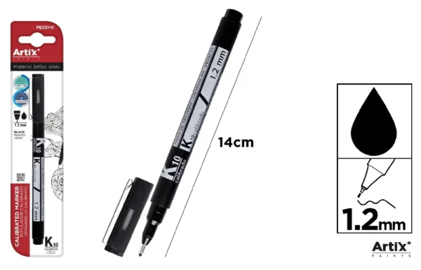 STYLO CALIBRÉ 1,2 mm.