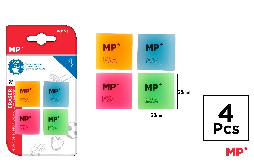 GOMME SPÉCIALE 4 Unités.