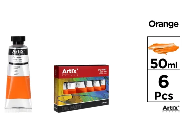PEINTURE À L HUILE EXPERT 50 ml ORANGE