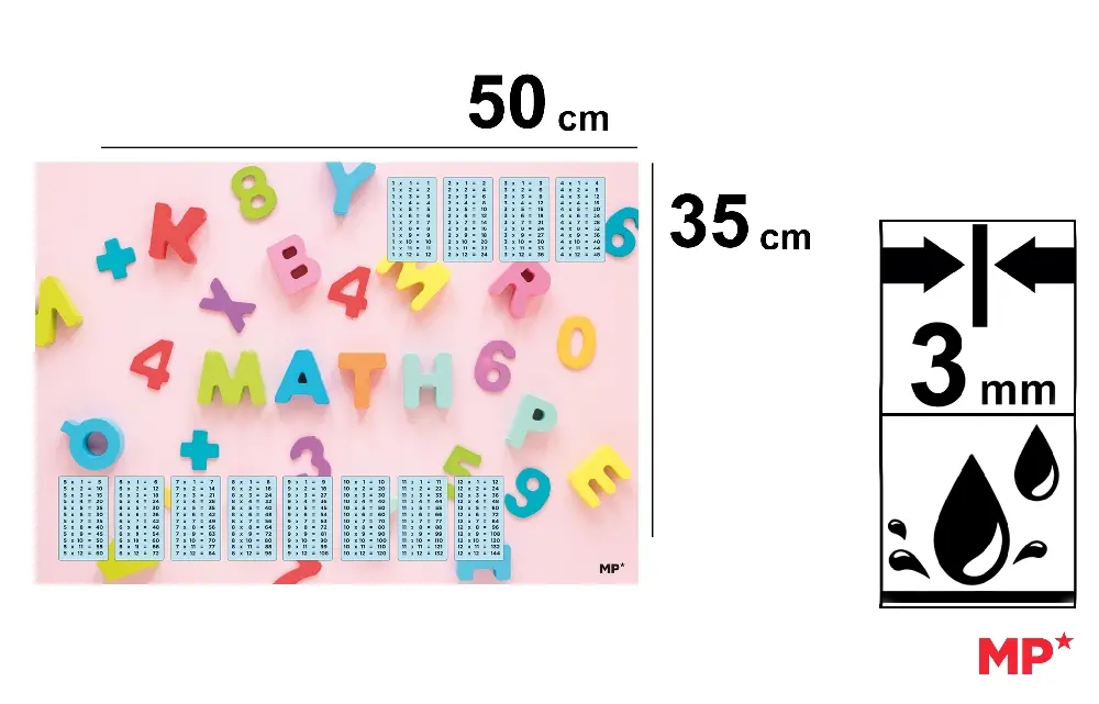 SOUS-MAIN DE BUREAU 35 x 50 cm
