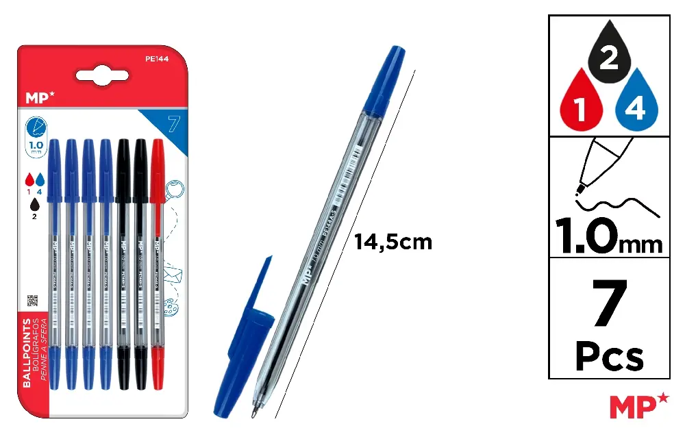 STYLOS POINTE 1,0 mm.