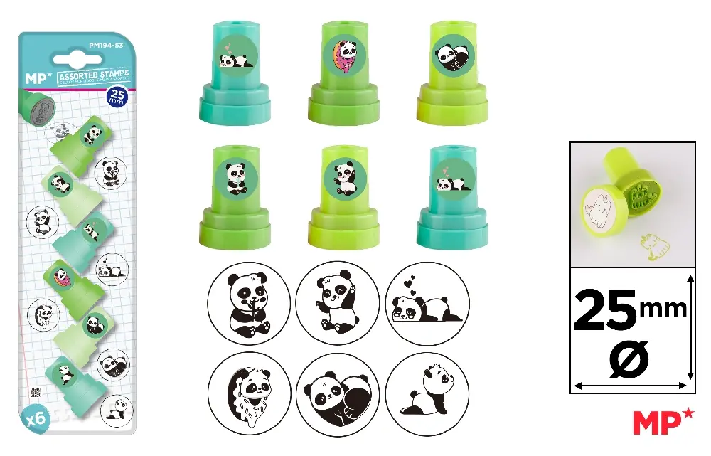 TIMBRES POUR ENFANTS ASSORTIS.