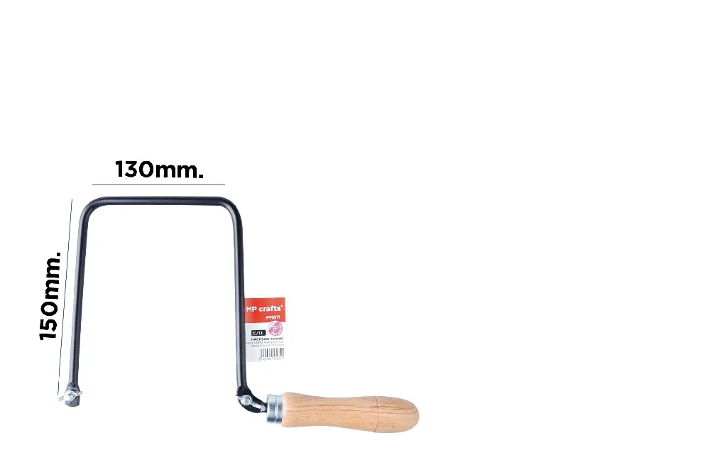 ARC SCIE À CHANTOURNER 130 x 150 mm.