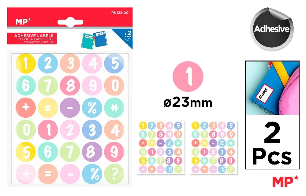 ÉTIQUETTES ADHÉSIVES PERSONNALISABLES FA