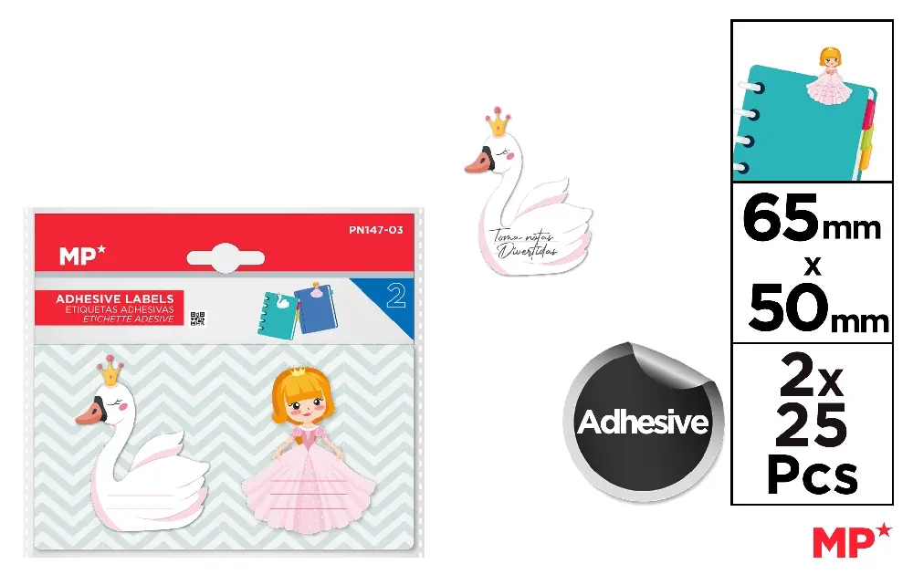 ÉTIQUETTES ADHÉSIVES.