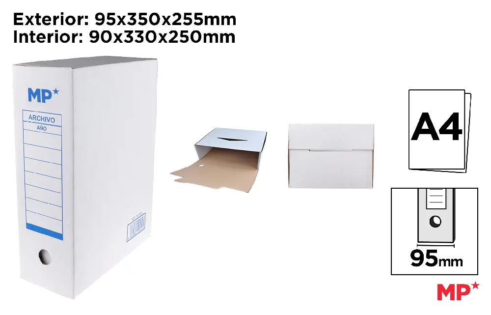 BOÎTE ARCHIVES 10 x 35,5 mm