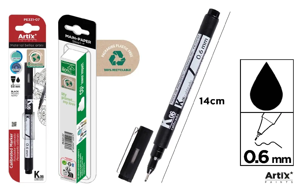 MARQUEUR CALIBRÉ 0,6 MM