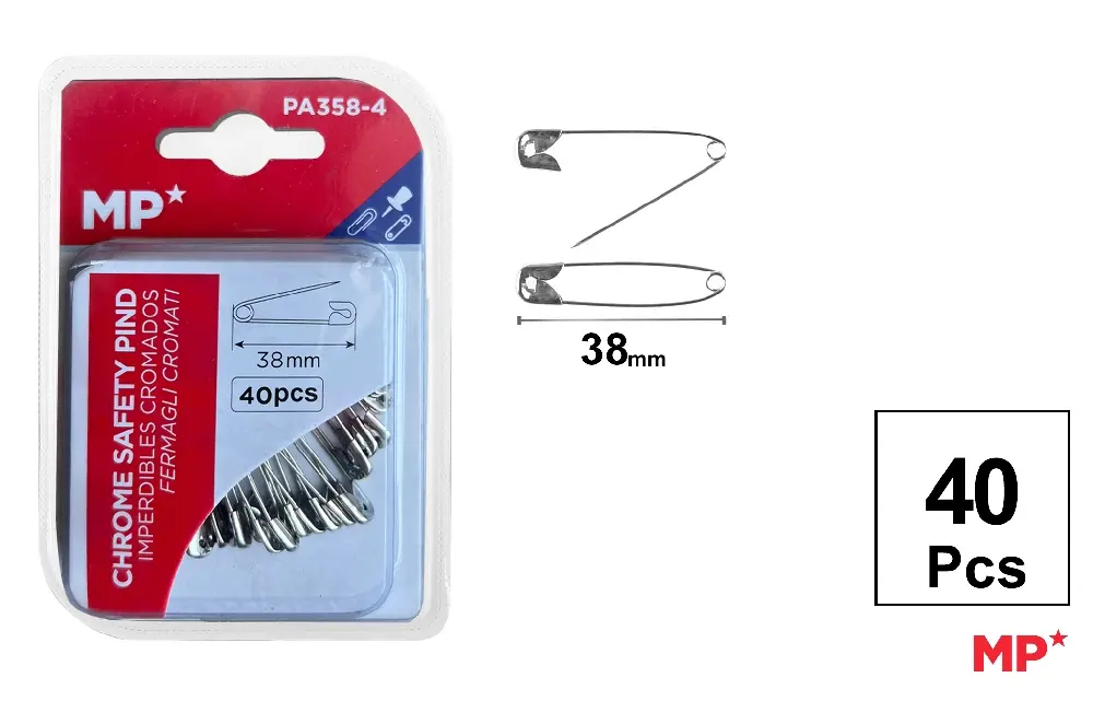 ÉPINGLES DE SÛRETÉ 38 mm