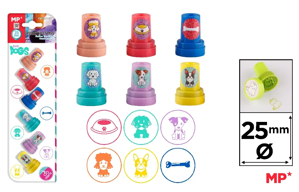 TAMPONS ENFANTS CHIOTS.