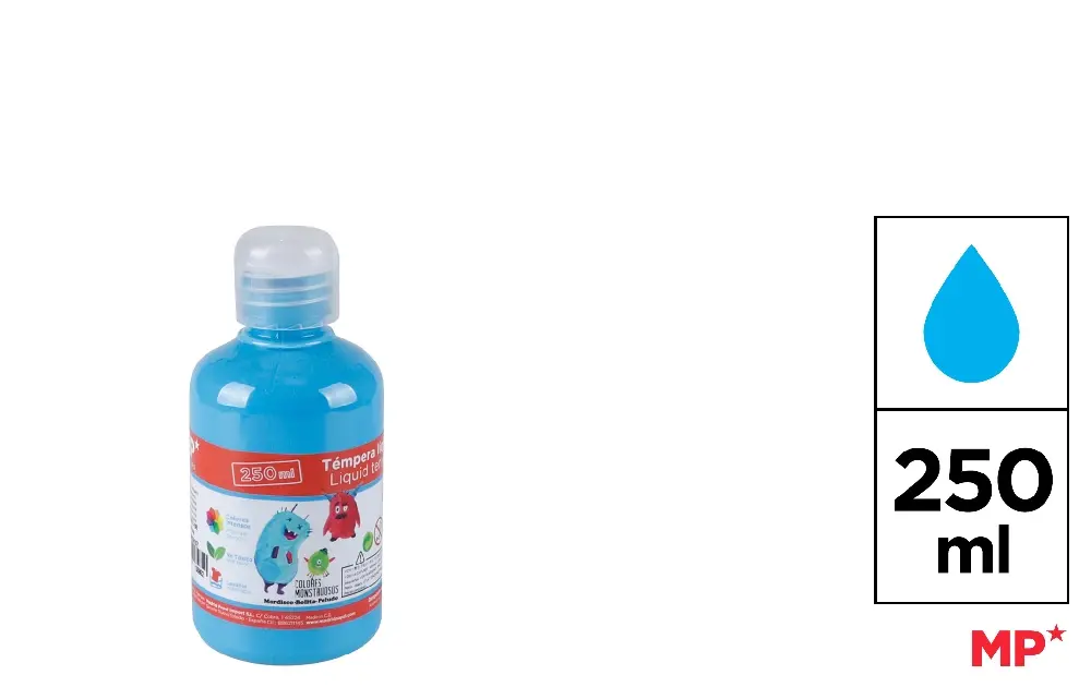 TEMPÉRA 250 ml CYAN
