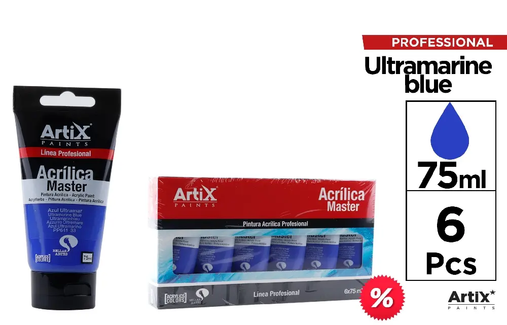 PEINTURE ACRYLIQUE EXPERT 75 ml BLEU OUT