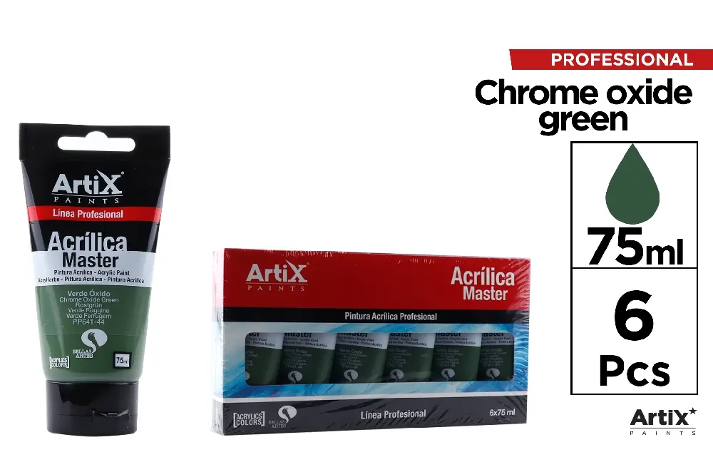 PEINTURE ACRYLIQUE EXPERT 75 ml VERT D O