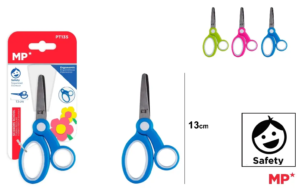 CISEAUX ÉRGONOMIQUES 13 cm